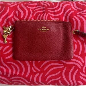 Coach Leather Clutch